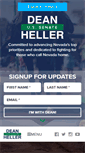 Mobile Screenshot of deanheller.com